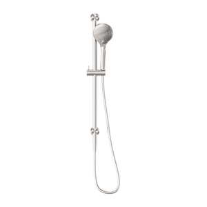 NERO MECCA SHOWER RAIL WITH AIR SHOWER BRUSHED NICKEL
