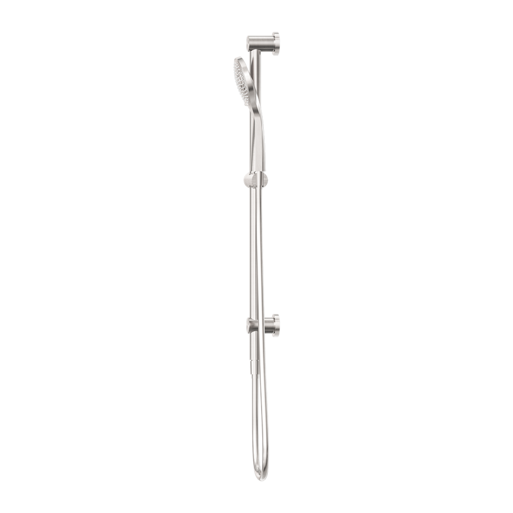 NERO MECCA SHOWER RAIL WITH AIR SHOWER BRUSHED NICKEL