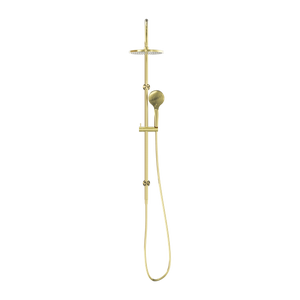 NERO MECCA TWIN SHOWER WITH AIR SHOWER BRUSHED GOLD