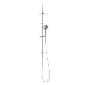 NERO MECCA TWIN SHOWER WITH AIR SHOWER CHROME