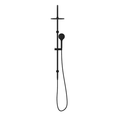 NERO MECCA TWIN SHOWER WITH AIR SHOWER MATTE BLACK