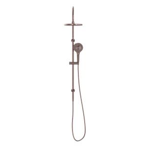 NERO MECCA TWIN SHOWER BRUSHED BRONZE