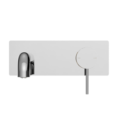 NERO MECCA WALL BASIN / BATH MIXER CHROME (AVAILABLE IN 120MM, 160MM, 185MM, 230MM AND 260MM)