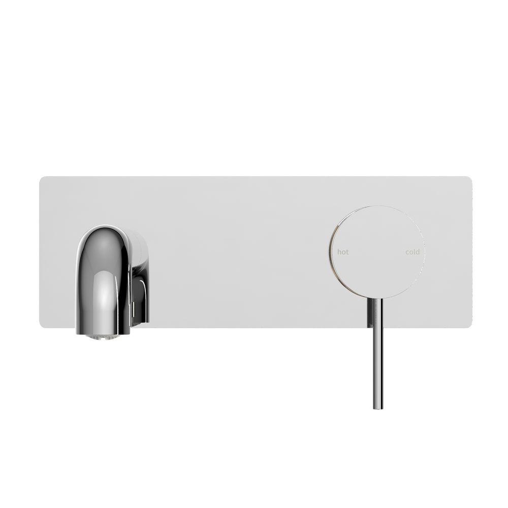 NERO MECCA WALL BASIN / BATH MIXER CHROME (AVAILABLE IN 120MM, 160MM, 185MM, 230MM AND 260MM)