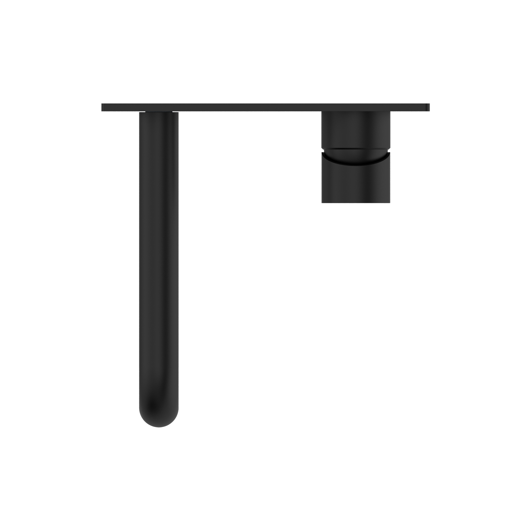 NERO MECCA WALL BASIN / BATH MIXER MATTE BLACK (AVAILABLE IN 120MM, 160MM, 185MM, 230MM AND 260MM)