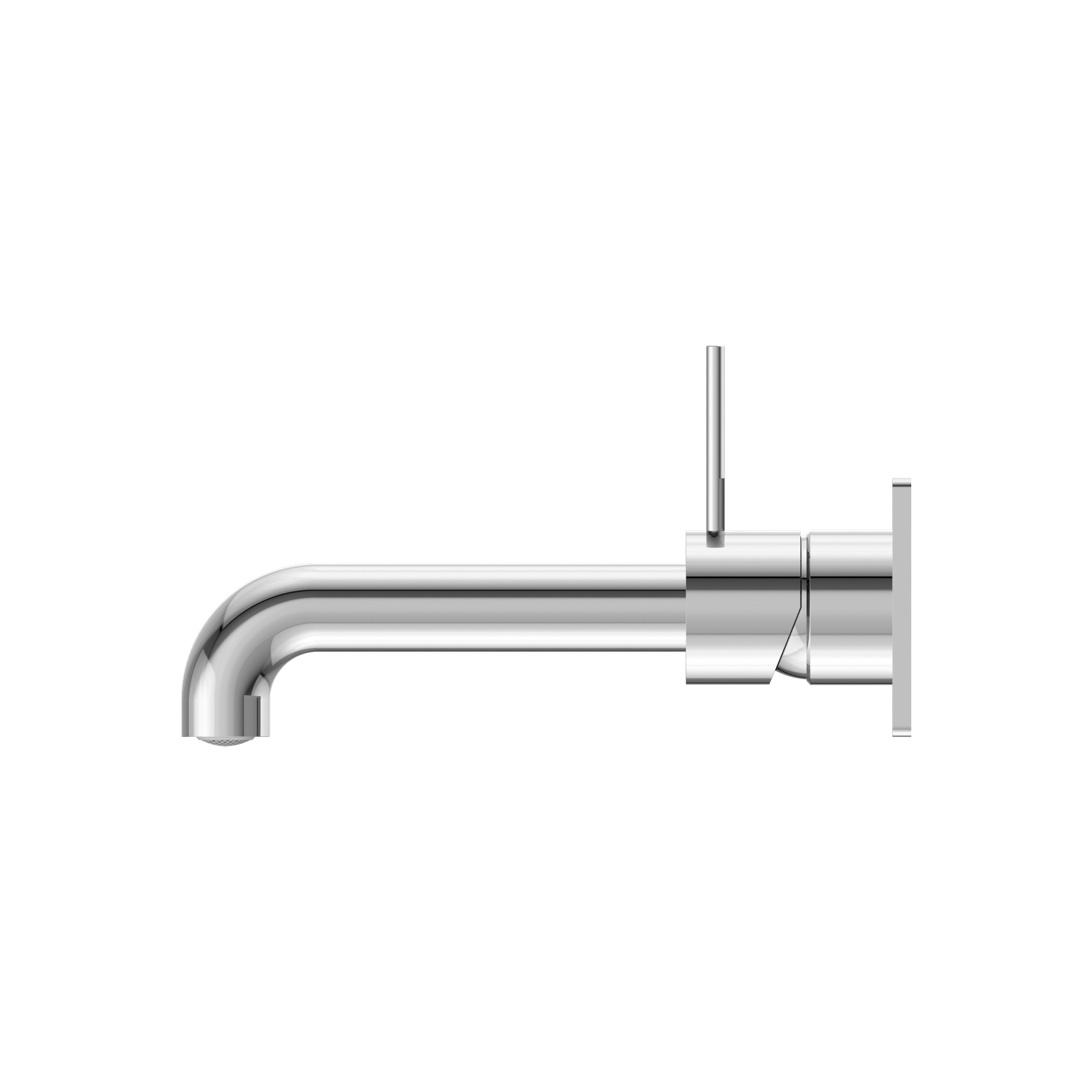 NERO MECCA WALL BASIN/BATH MIXER HANDLE UP CHROME (AVAILABLE IN 120MM,160MM,185MM, 230MM AND 260MM)