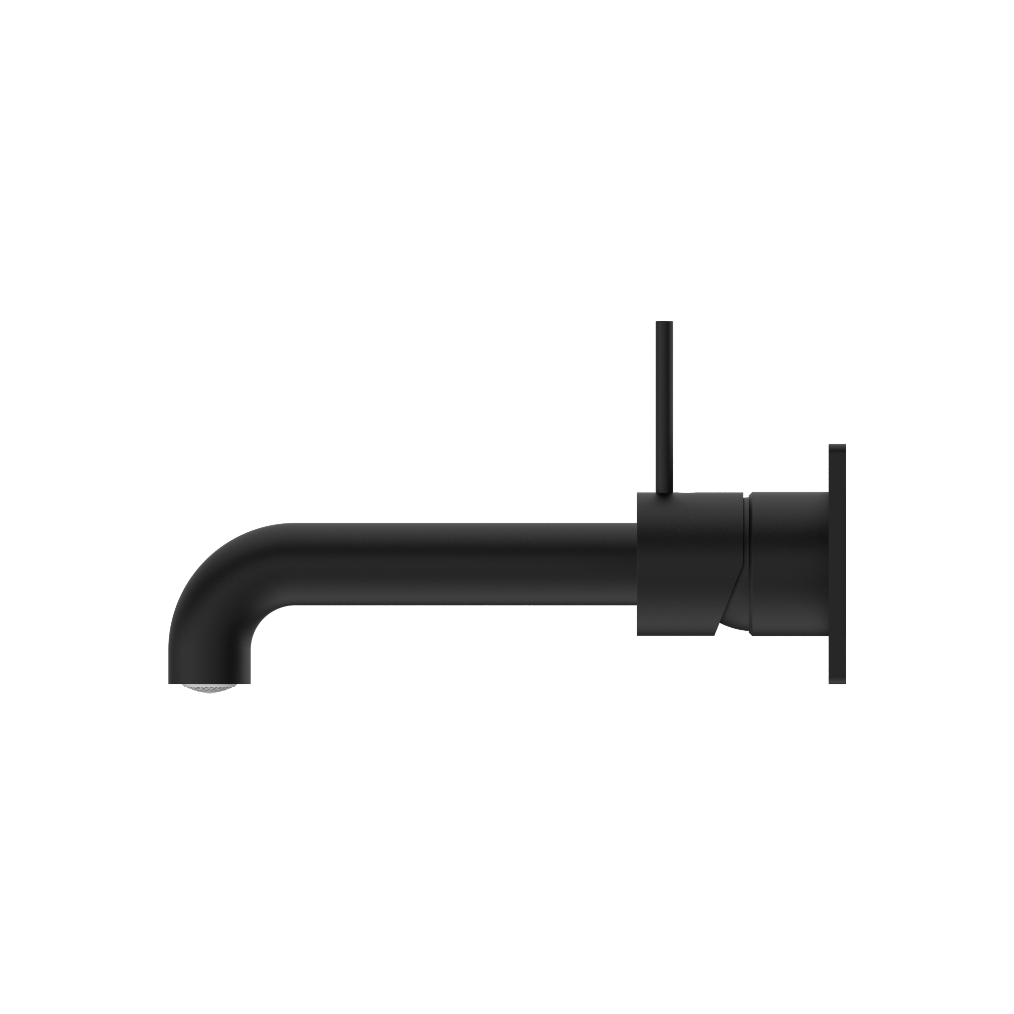 NERO MECCA WALL BASIN/ BATH MIXER HANDLE UP MATTE BLACK (AVAILABLE IN 120MM,160MM,185MM, 230MM AND 260MM)