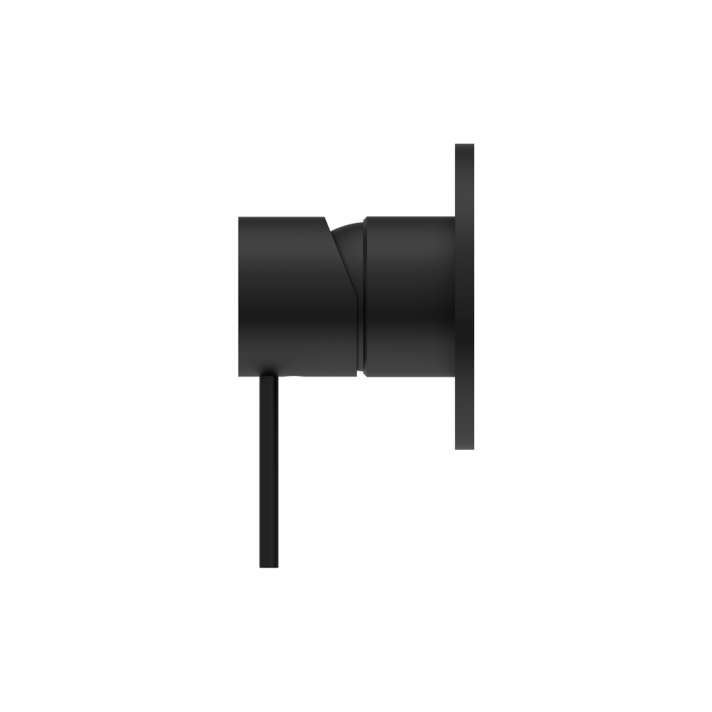 NERO MECCA SHOWER MIXER PLATE MATTE BLACK