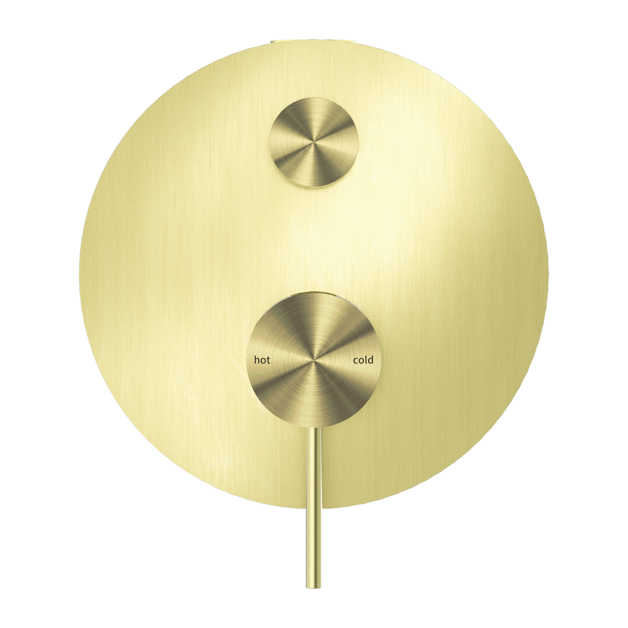 NERO MECCA SHOWER MIXER WITH DIVERTER BRUSHED GOLD