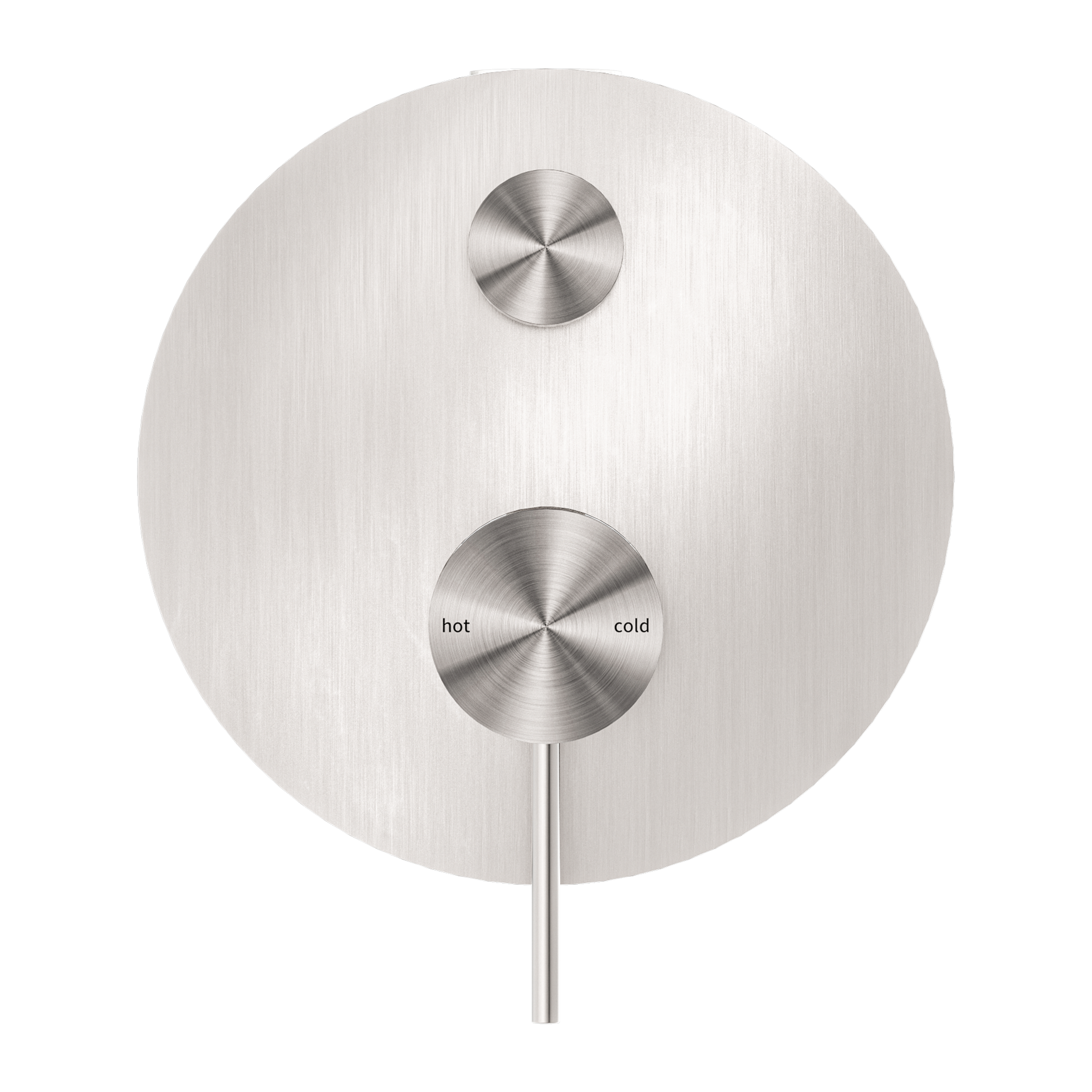 NERO MECCA SHOWER MIXER WITH DIVERTER BRUSHED NICKEL