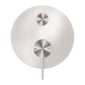 NERO MECCA SHOWER MIXER WITH DIVERTER BRUSHED NICKEL