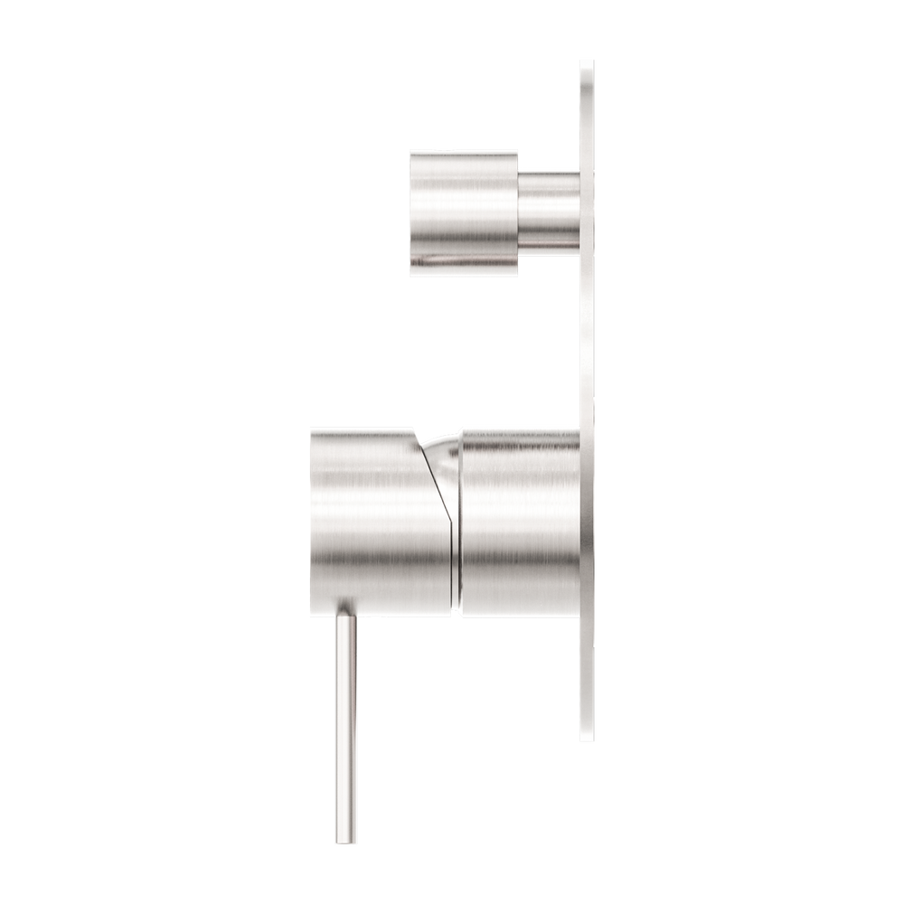 NERO MECCA SHOWER MIXER WITH DIVERTER BRUSHED NICKEL