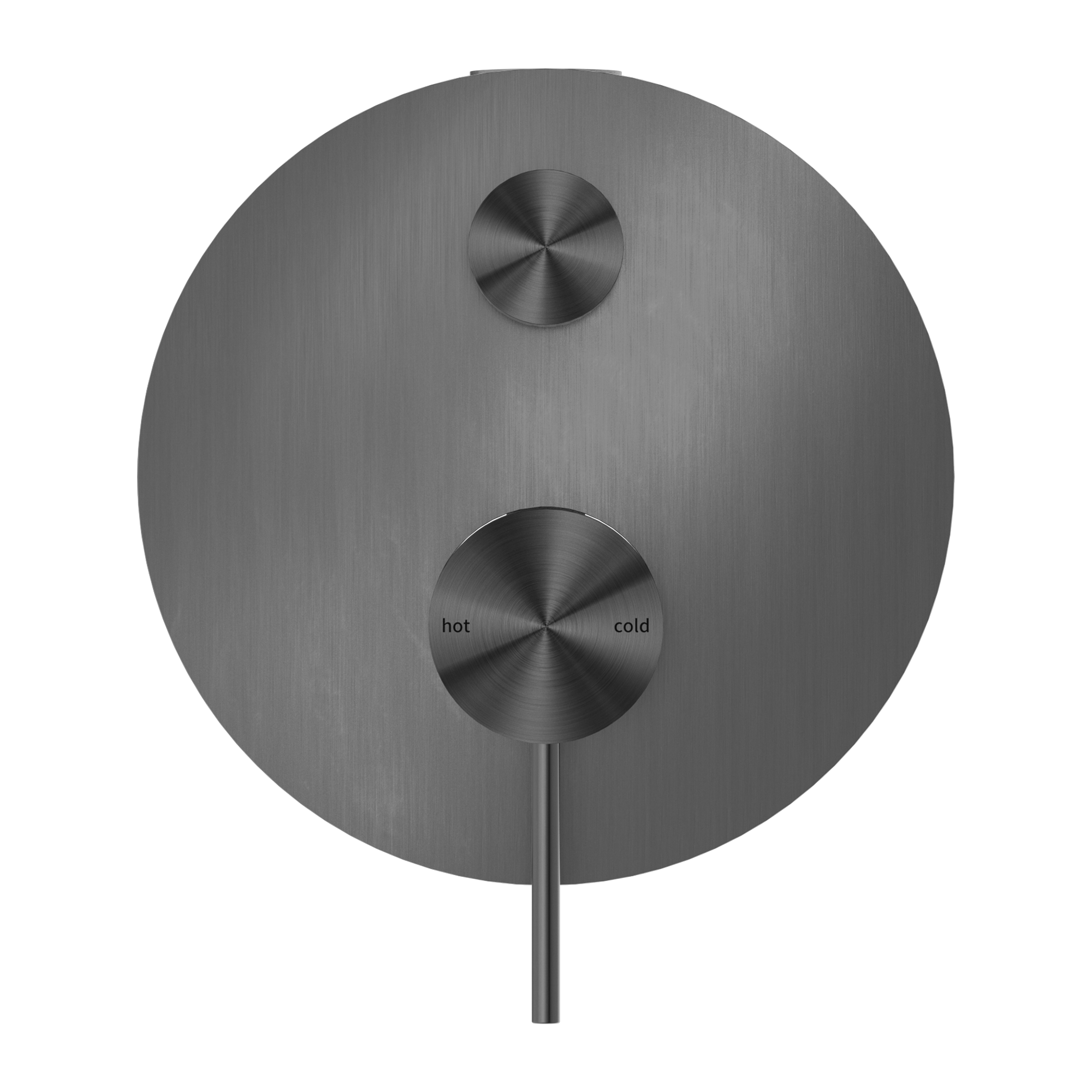 NERO MECCA SHOWER MIXER WITH DIVERTER GUN METAL