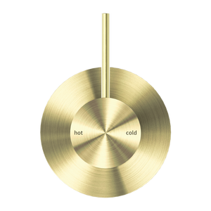 NERO MECCA SHOWER MIXER HANDLE UP BRUSHED GOLD