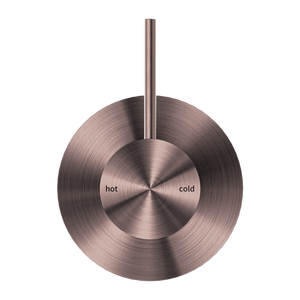 NERO MECCA SHOWER MIXER HANDLE UP BRUSHED BRONZE