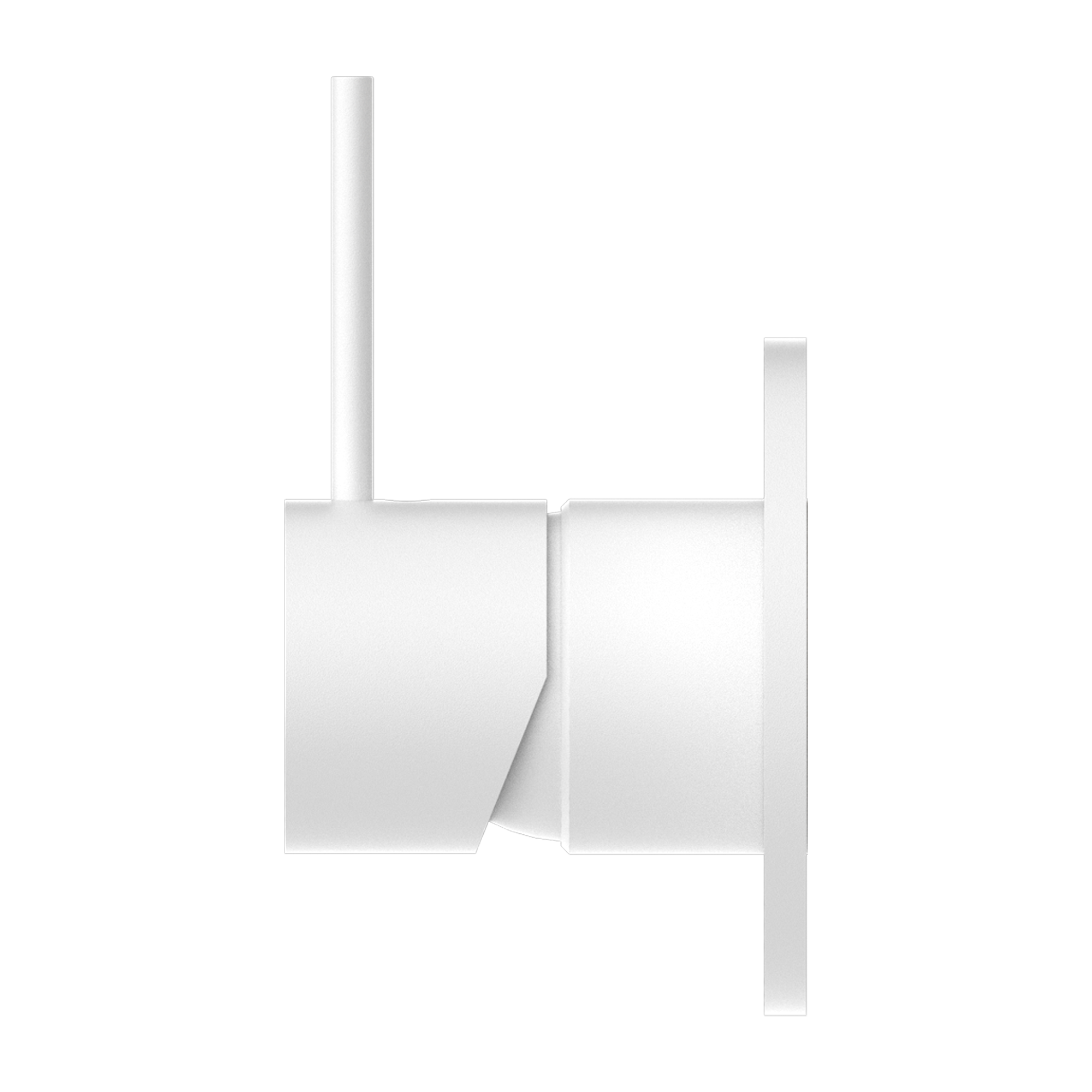 NERO MECCA HANDLE UP SHOWER MIXER MATTE WHITE