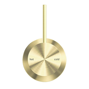 NERO MECCA SHOWER MIXER HANDLE UP PLATE BRUSHED GOLD