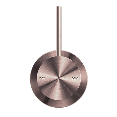 NERO MECCA SHOWER MIXER HANDLE UP BRUSHED BRONZE