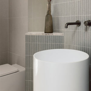 NERO MECCA WALL BASIN/BATH MIXER WITH SEPARATE BACK PLATE GUN METAL (AVAILABLE IN 120MM,160MM,185MM, 230MM AND 260MM)