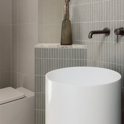 NERO MECCA WALL BASIN/BATH MIXER WITH SEPARATE BACK PLATE GUN METAL (AVAILABLE IN 120MM,160MM,185MM, 230MM AND 260MM)