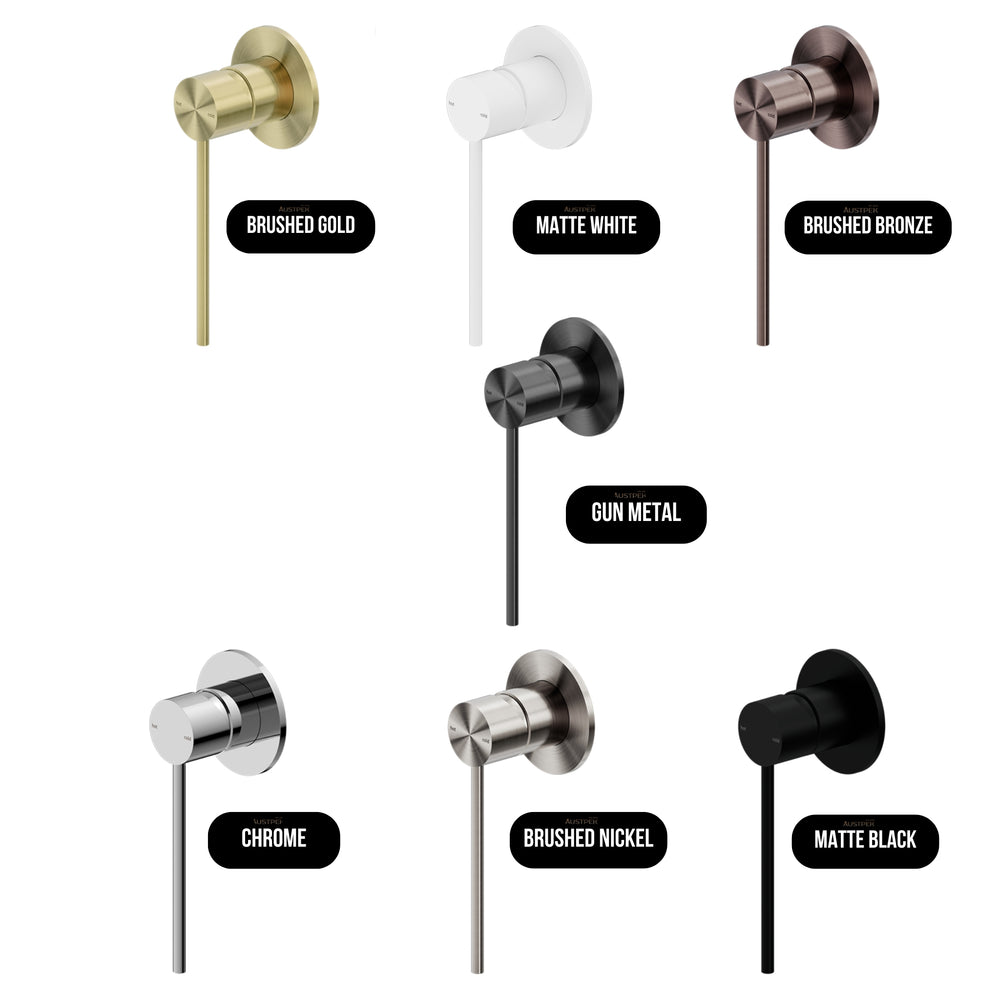 NERO MECCA CARE SHOWER MIXER GUN METAL