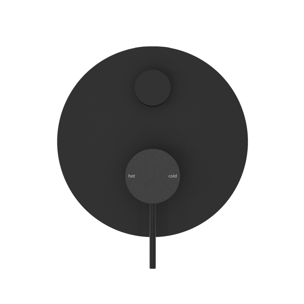 NERO MECCA SHOWER MIXER WITH DIVERTER MATTE BLACK