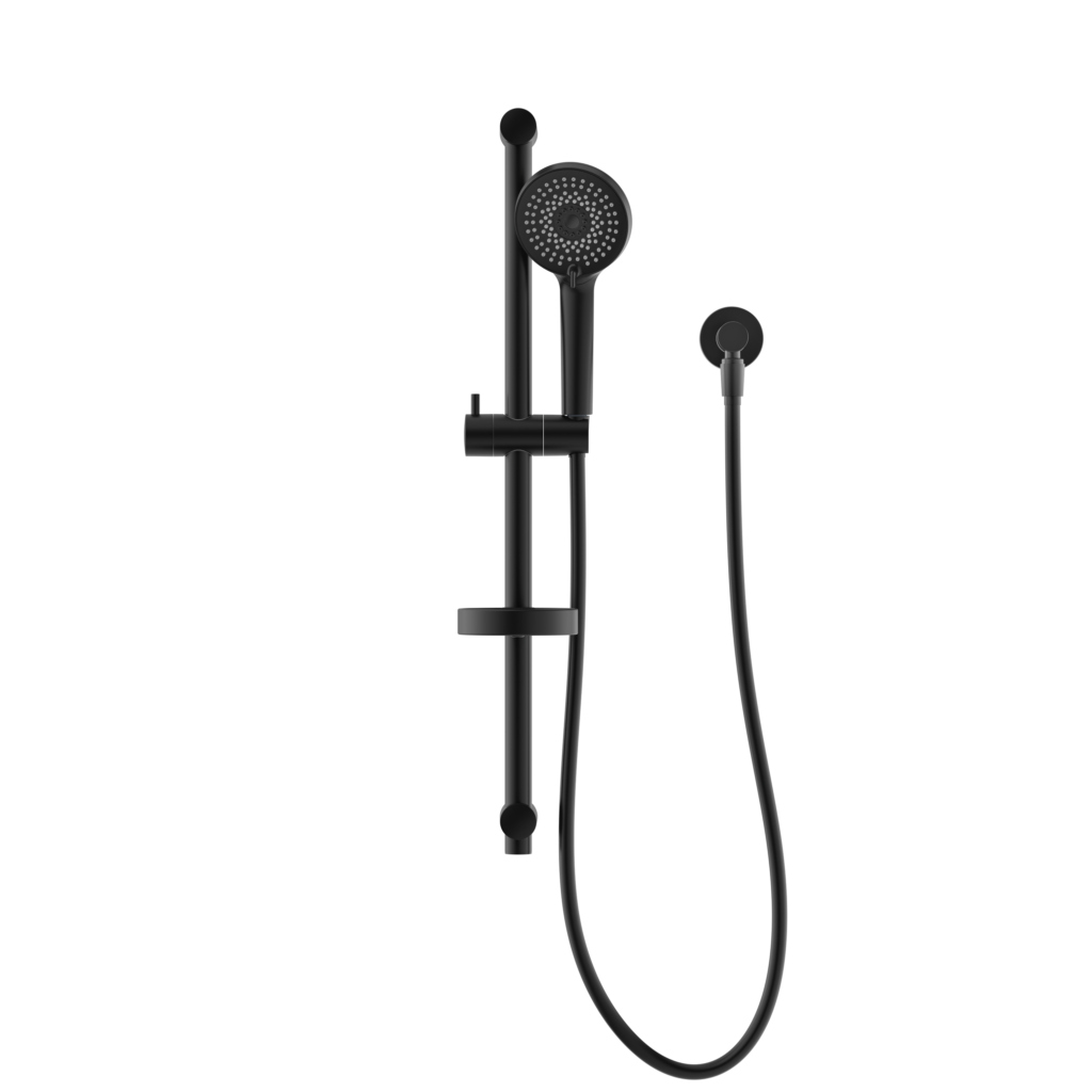 NERO BUILDER PROJECT SHOWER RAIL 692MM MATTE BLACK