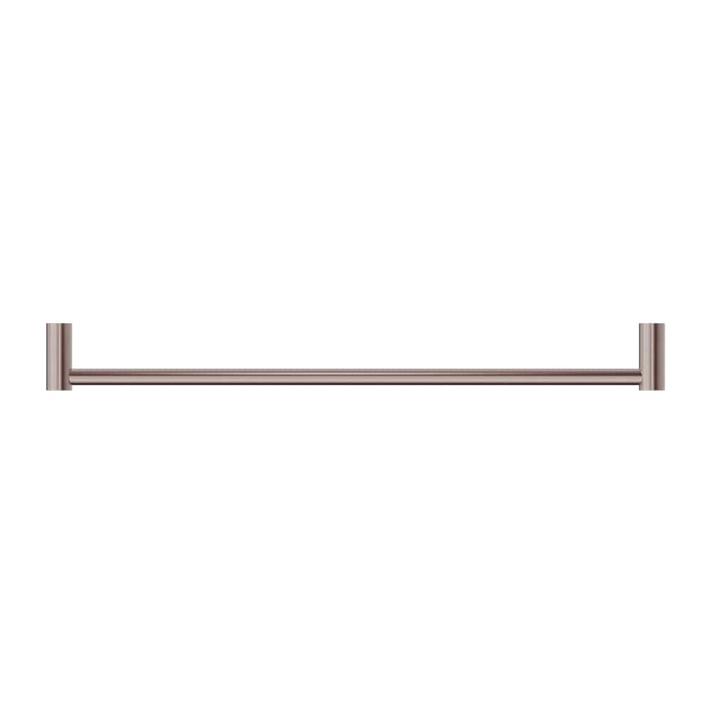 NERO MECCA SINGLE NON-HEATED TOWEL RAIL BRUSHED BRONZE (ALSO AVAILABLE IN 600MM AND 800MM)