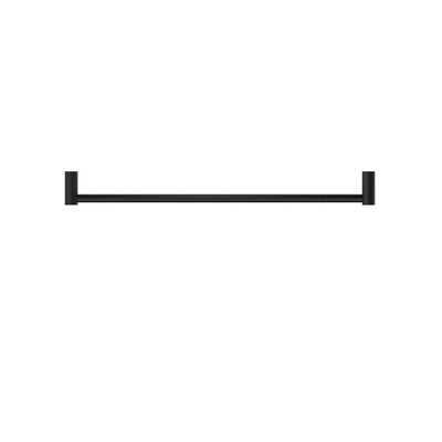 NERO MECCA SINGLE NON-HEATED TOWEL RAIL MATTE BLACK (AVAILABLE IN 600MM AND 800MM)