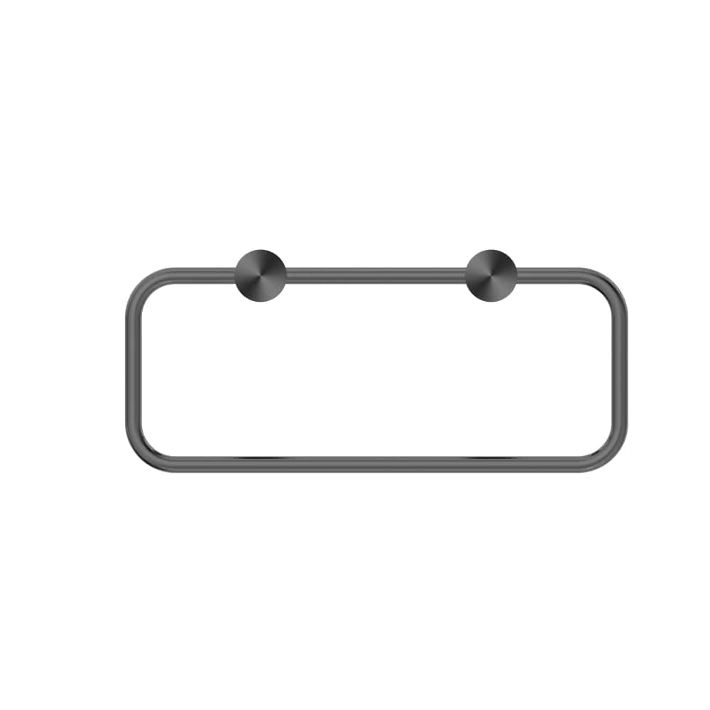 NERO MECCA TOWEL RING GUN METAL