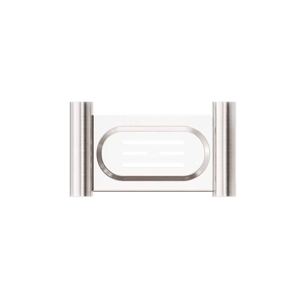 NERO MECCA SOAP DISH HOLDER BRUSHED NICKEL