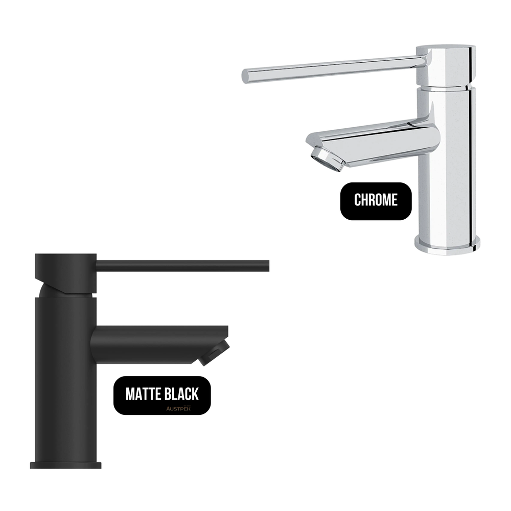 NERO DOLCE CARE BASIN MIXER 157MM MATTE BLACK