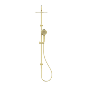 NERO ROUND TWIN SHOWER 1016MM BRUSHED GOLD