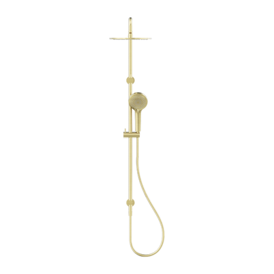 NERO ROUND TWIN SHOWER 1016MM BRUSHED GOLD