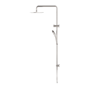 NERO ROUND TWIN SHOWER 1016MM BRUSHED NICKEL