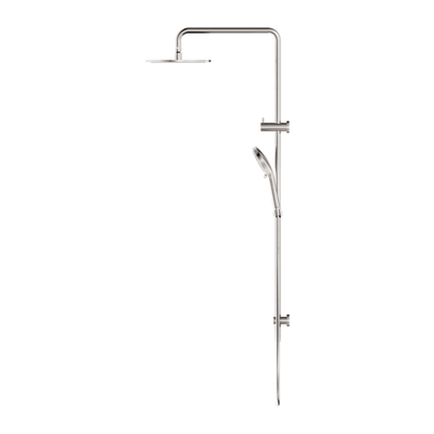 NERO ROUND TWIN SHOWER 1016MM BRUSHED NICKEL