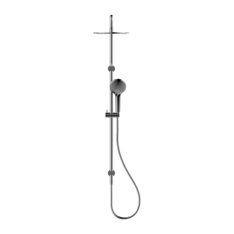 NERO ROUND TWIN SHOWER 1016MM CHROME