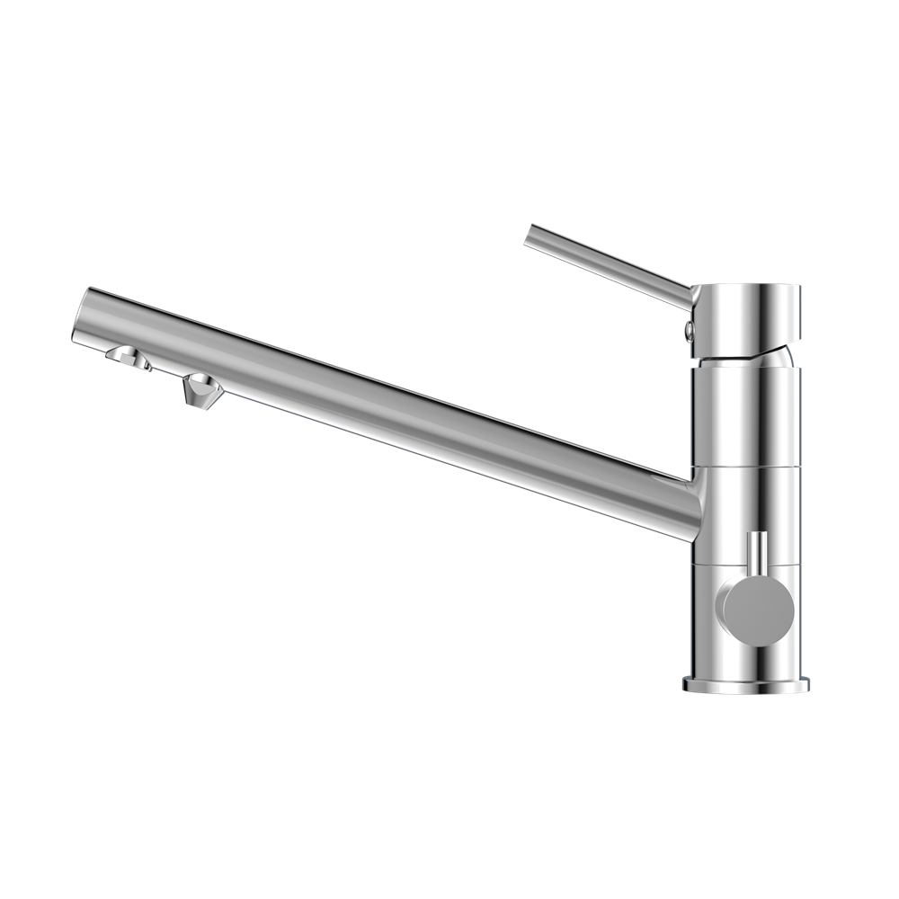 NERO DOLCE LEAD FREE THREE-WAY KITCHEN MIXER 165MM CHROME