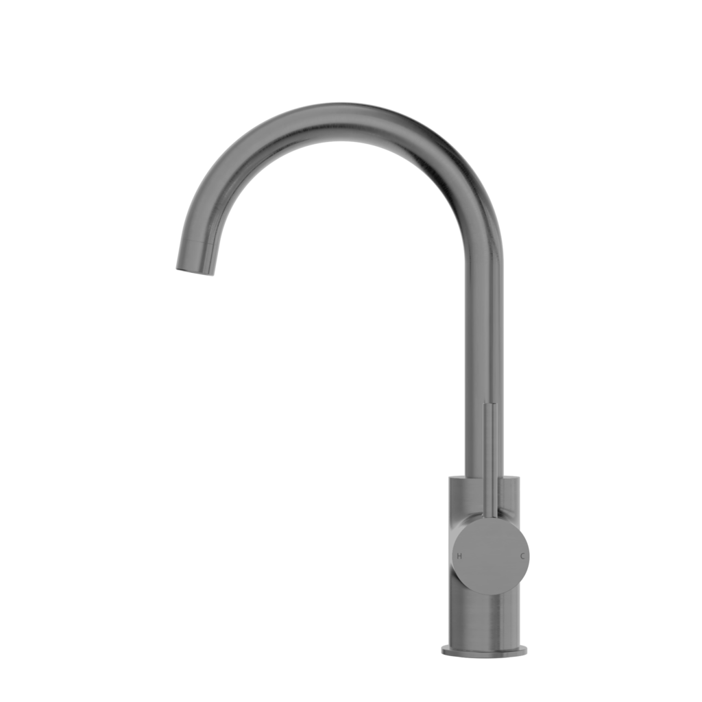 NERO DOLCE KITCHEN MIXER GOOSENECK 340MM GUN METAL