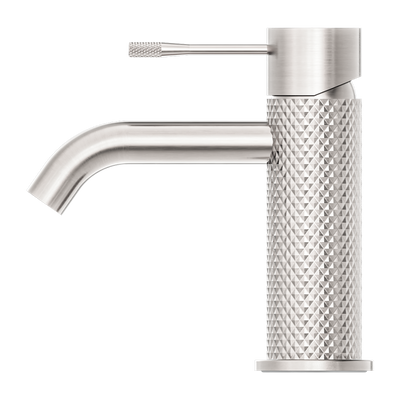 NERO OPAL BASIN MIXER 157MM BRUSHED NICKEL