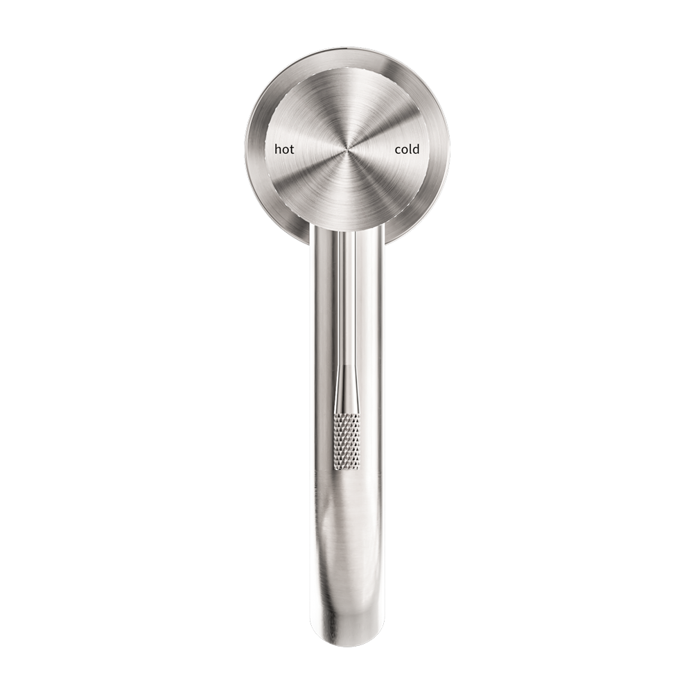 NERO OPAL BASIN MIXER 157MM BRUSHED NICKEL