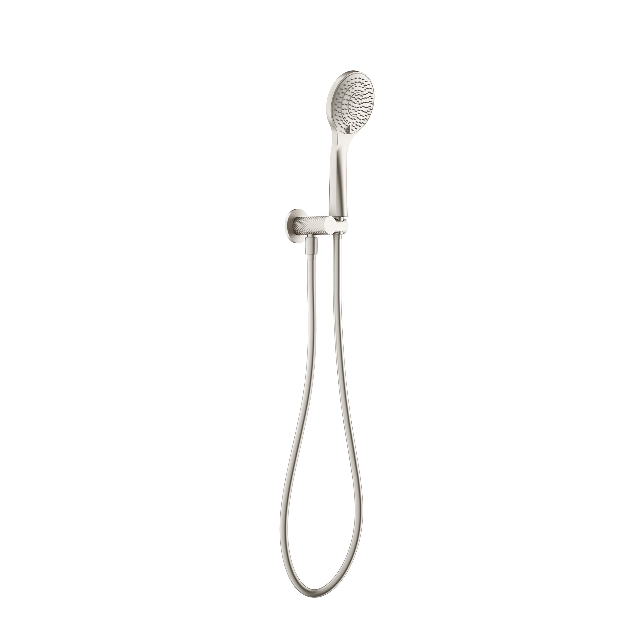 NERO OPAL SHOWER ON BRACKET WITH AIR SHOWER BRUSHED NICKEL