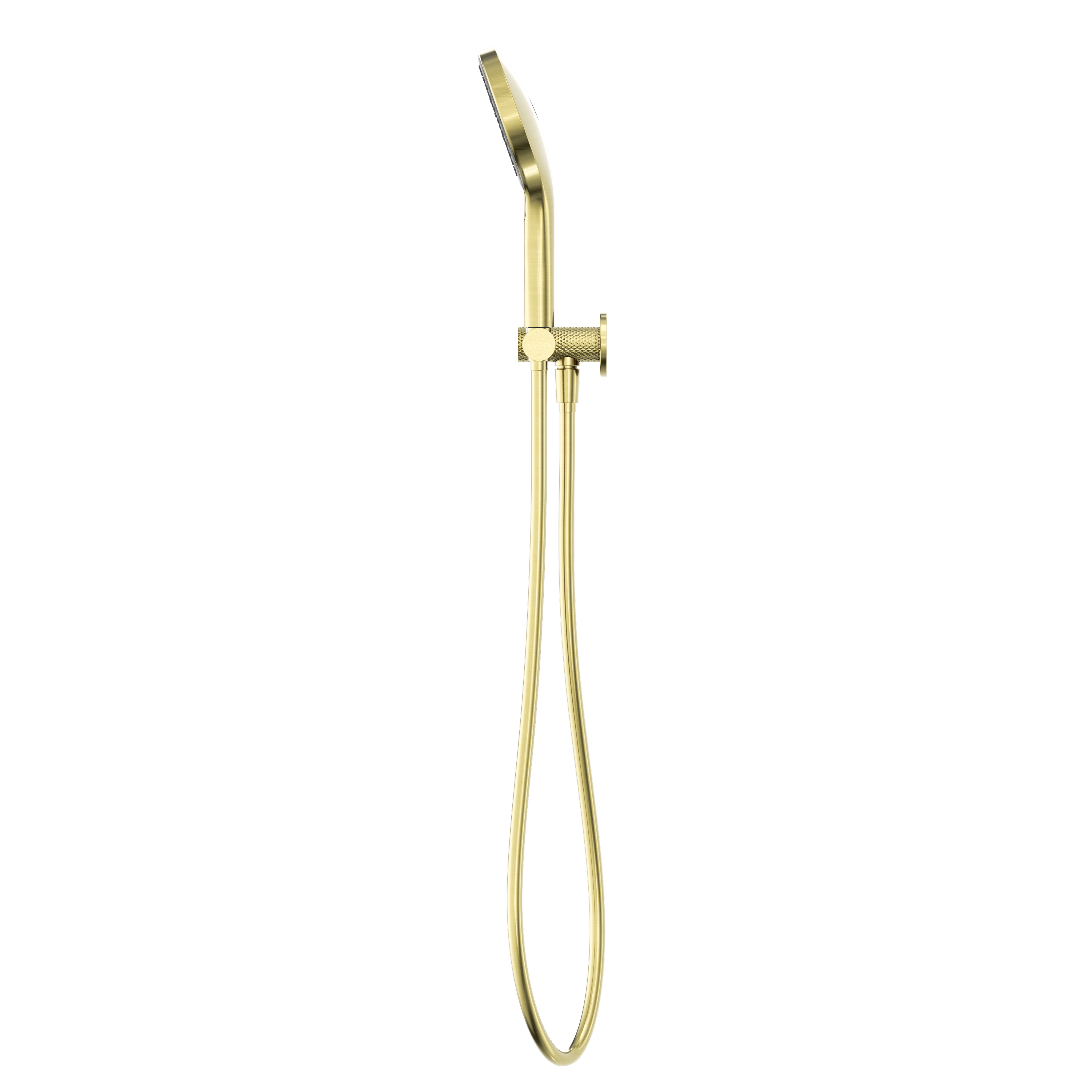 NERO OPAL SHOWER ON BRACKET WITH AIR SHOWER II BRUSHED GOLD