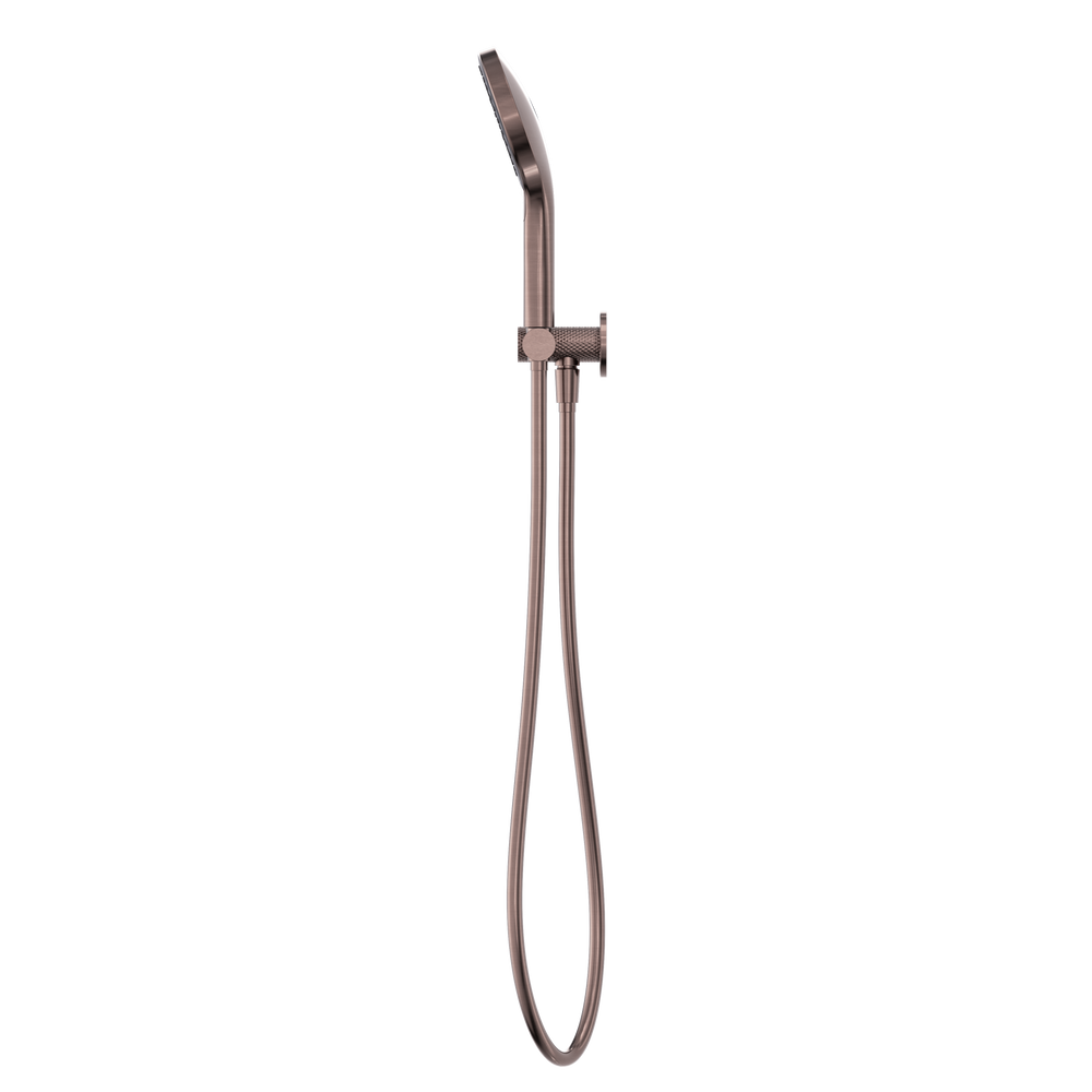 NERO OPAL SHOWER ON BRACKET WITH AIR SHOWER II BRUSHED BRONZE