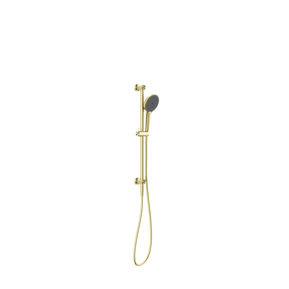 NERO OPAL SHOWER RAIL WITH AIR SHOWER II BRUSHED GOLD