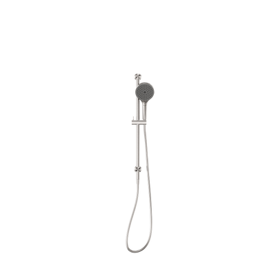 NERO OPAL SHOWER RAIL WITH AIR SHOWER II BRUSHED NICKEL