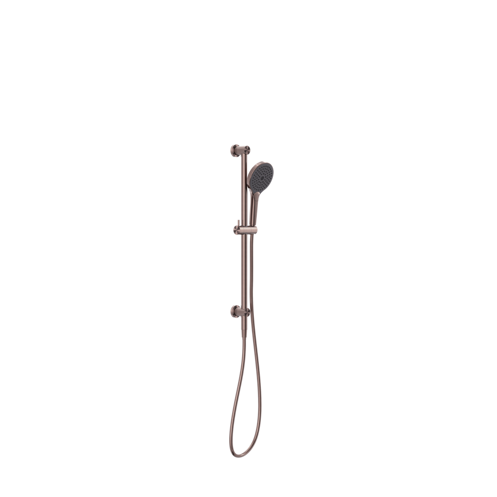NERO OPAL SHOWER RAIL WITH AIR SHOWER II BRUSHED BRONZE
