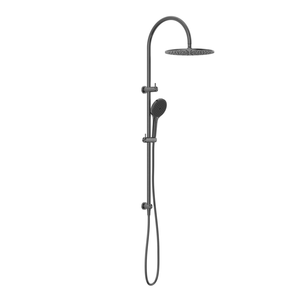 NERO OPAL TWIN SHOWER WITH AIR SHOWER II GRAPHITE