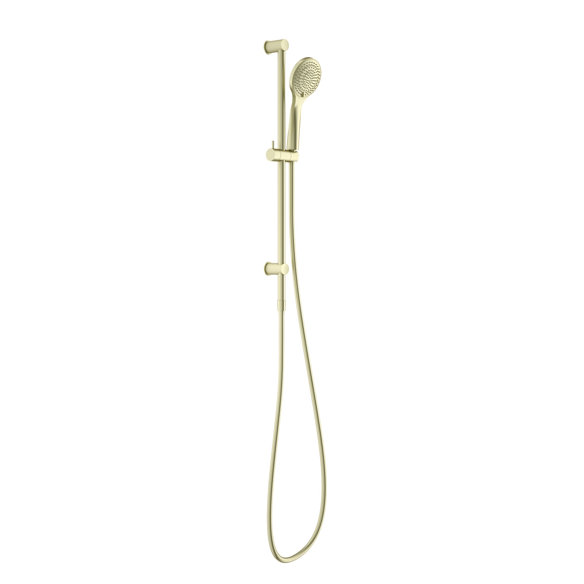 NERO OPAL SHOWER RAIL WITH AIR SHOWER BRUSHED GOLD