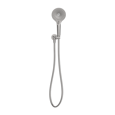 NERO OPAL SHOWER ON BRACKET BRUSHED NICKEL